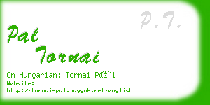 pal tornai business card